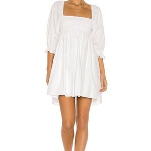 Faithful the Brand Arles White Dress SZ small